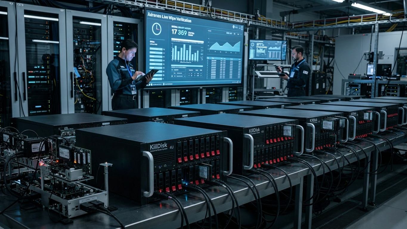 A Day Processing 500 SSDs