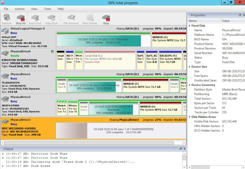 Multi-Drive Parallel Operations