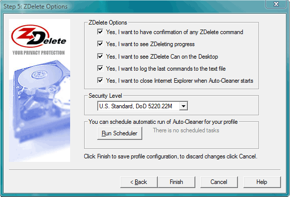 ZDelete screenshot