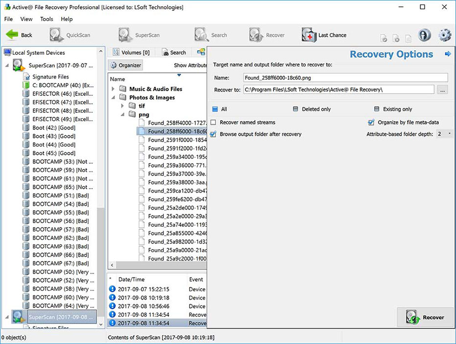 Files activity. Active file Recovery. Recovery file программа. Recovery file PNG.