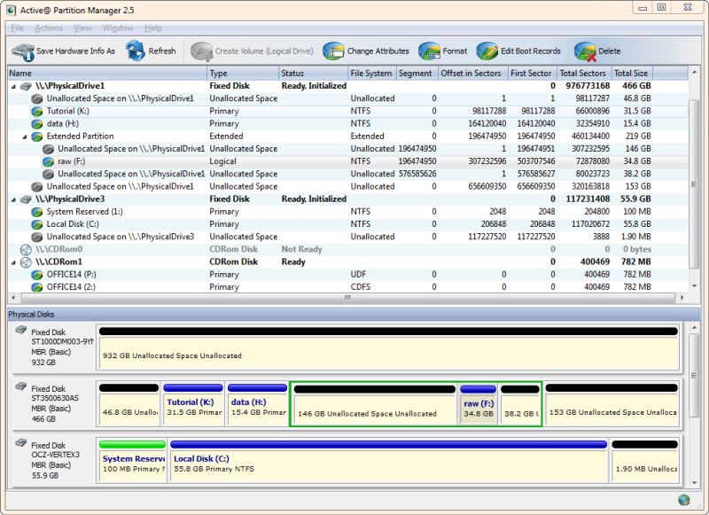 Freeware tool that helps manage storage storage devices and partitions
